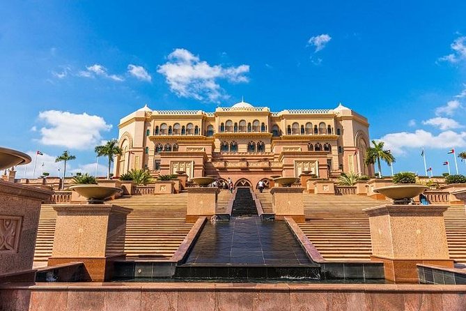 Abu Dhabi Full-Day Tour from Dubai With Gold Coffee At Emirates Palace - Sheikh Zayed Grand Mosque: the day’s main sight