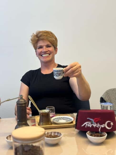 Antalya:Turkish Coffee Workshop + Fortune Telling + Gift Set - Why Turkish coffee makes a good Antalya activity