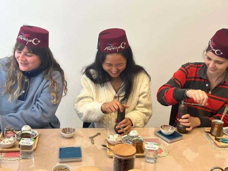 Antalya:Turkish Coffee Workshop + Fortune Telling + Gift Set - The gift set adds real value
