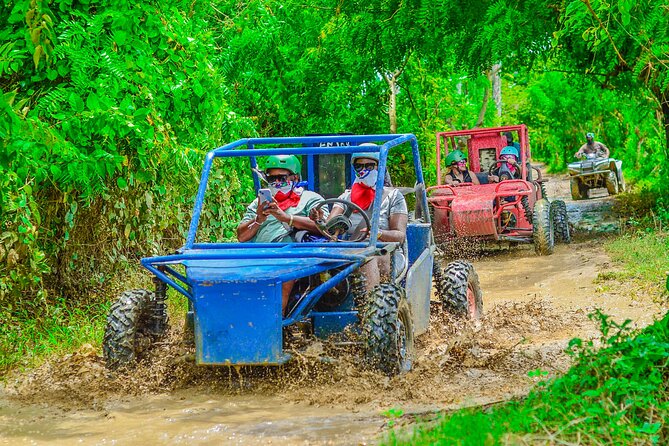 ATV OR BUGGY Ride Into the jungle with cave coffee & chocolate - Riding through the forest toward the farm