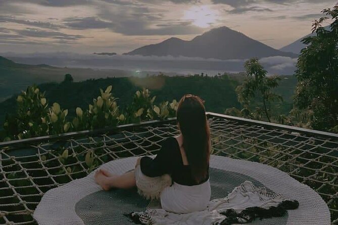 Batur 4WD Jeep Sunrise and Kintamani Cafe Hopping - Black lava and sand after sunrise