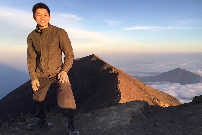 Batur Volcano Sunrise Trekking, Rice Teracce & Bali Coffee Plantation Tour - Mount Batur before sunrise