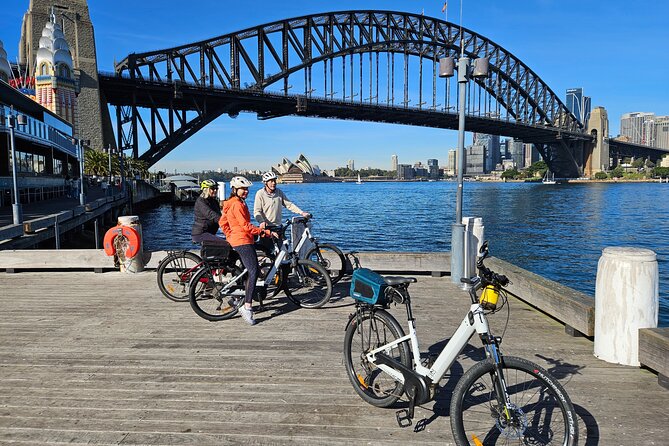 Bespoke Cycle Tours - Sydney Harbour E-Bike Coffee/Lunch Tour - Picking the Maritime Museum or S.H. Ervin Gallery