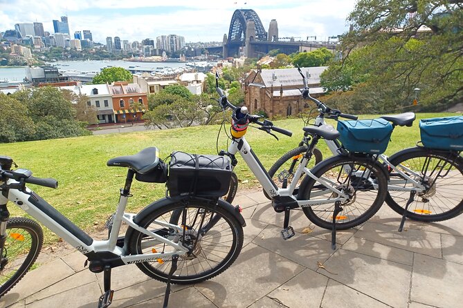 Bespoke Cycle Tours - Sydney Harbour E-Bike Coffee/Lunch Tour - What the Moustache e-bikes change