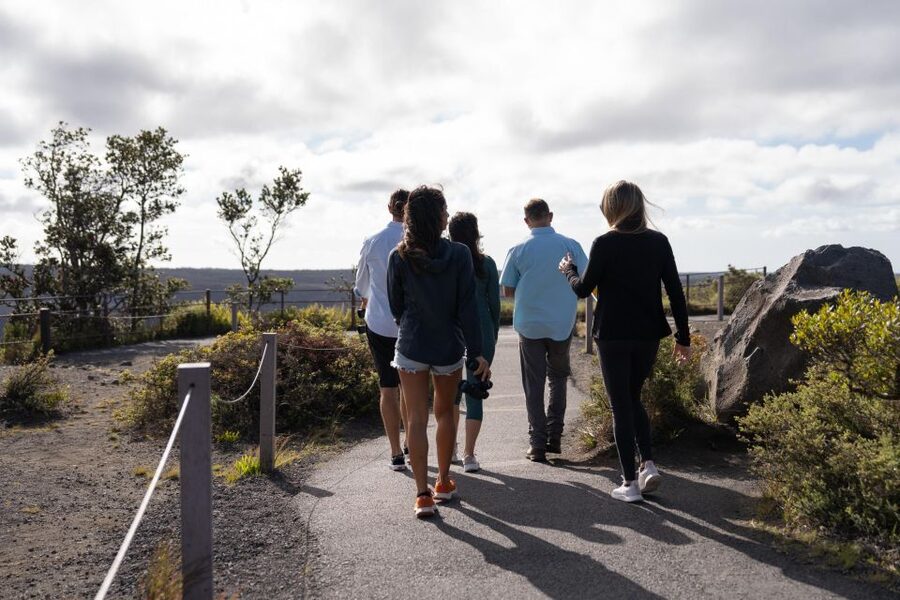 Big Island: Coffee, Black Sand, Volcano and Waterfall Tour - Rainbow Falls ends the sightseeing loop