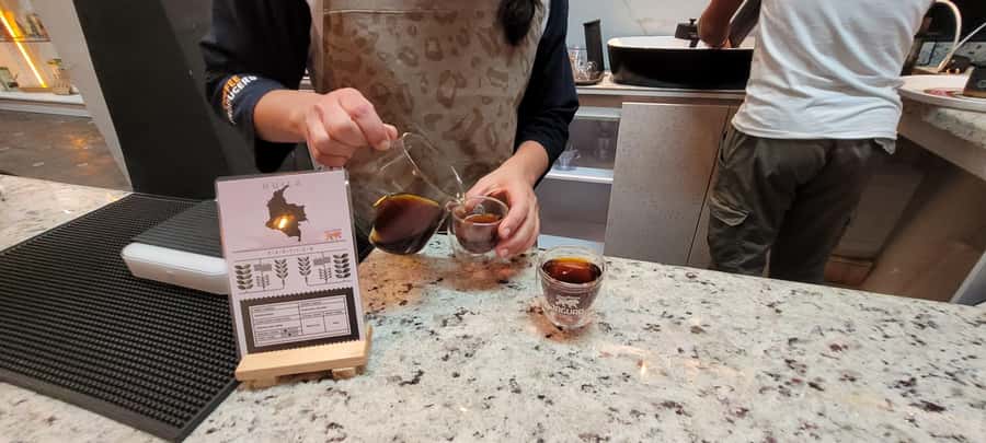 Bogota: Coffee Tour, Filtration and Espresso Experience - Jaguar Coffee House near Chorro de Quevedo