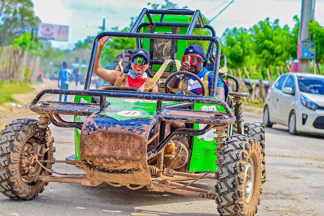 Buggy Ride with Cenote Coffee and Chocolate Tasting - Getting muddy on the Punta Cana trails