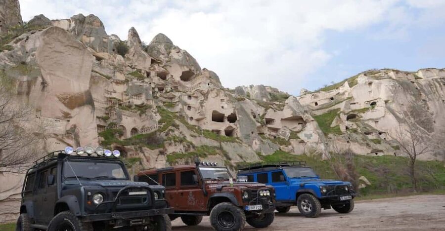 Cappadocia Off-Road Jeep Safari Experience with Free Coffee - Sunset, non-alcoholic champagne, and one important caveat