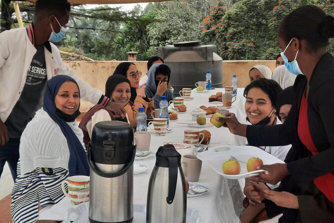 Coffee farm tour, coffee roasting and tasting experience - Walking among the coffee trees