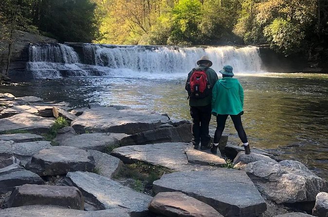 Coffee Hike to Three Waterfalls in DuPont State Forest - Triple Falls and the day’s hardest climb