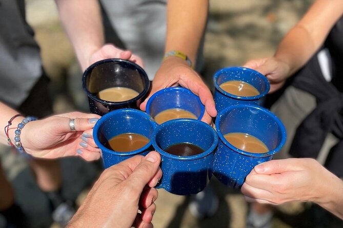 Coffee Hike to Three Waterfalls in DuPont State Forest - High Falls as the final stop