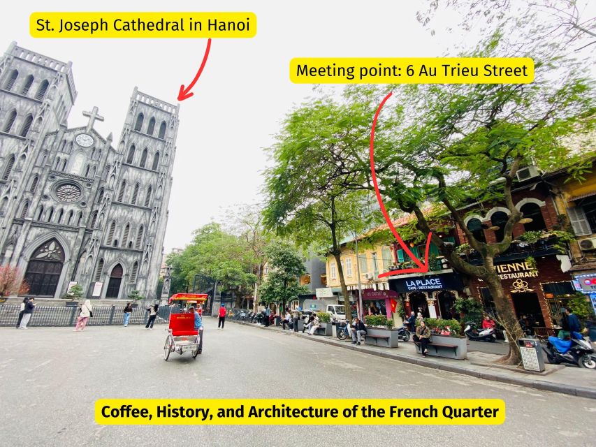 Coffee, History, and Architecture of the French Quarter - Hoan Kiem Lake and the center of Hanoi