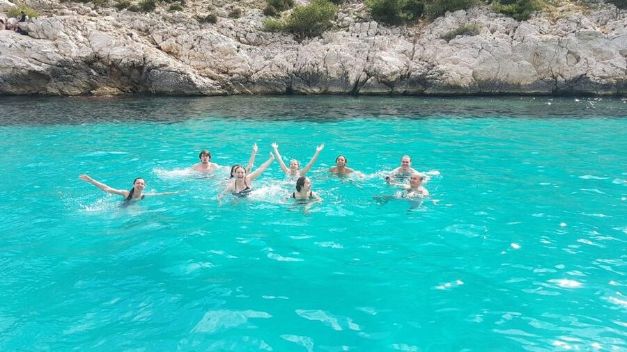 Cruise, Coffee and Swimming in the Calanques of Frioul - The first 30 minutes across Marseille’s harbor
