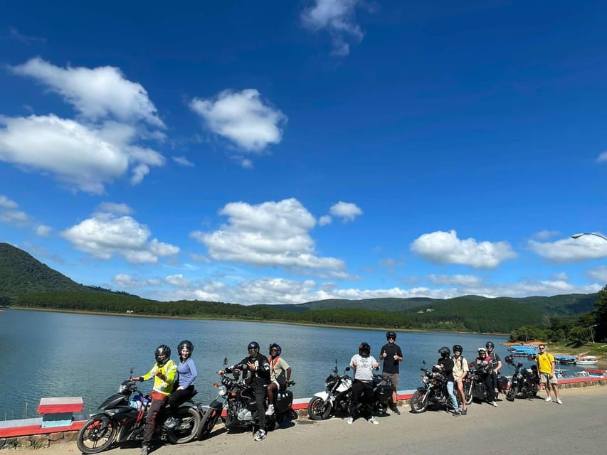 DALAT EASY RIDER GROUP TOUR - PONGOUR FALL - SILK- COFFEE.. - From Dalat streets to Tuyen Lam Lake