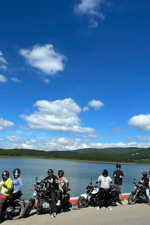 DALAT EASY RIDER GROUP TOUR - PONGOUR FALL - SILK- COFFEE.. - Pongour Falls, the day’s main natural stop