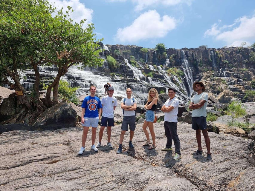 DALAT EASY RIDER GROUP TOUR - PONGOUR FALL - SILK- COFFEE.. - Linh An Pagoda and the Lady Buddha statue