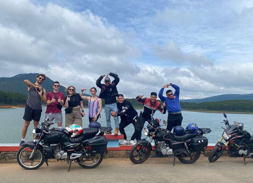 Dalat: MOTORBIKE TOUR TO PONGOUR FALLS- SILK- COFFEE FARM - Coffee, rice wine, and silk in one countryside route