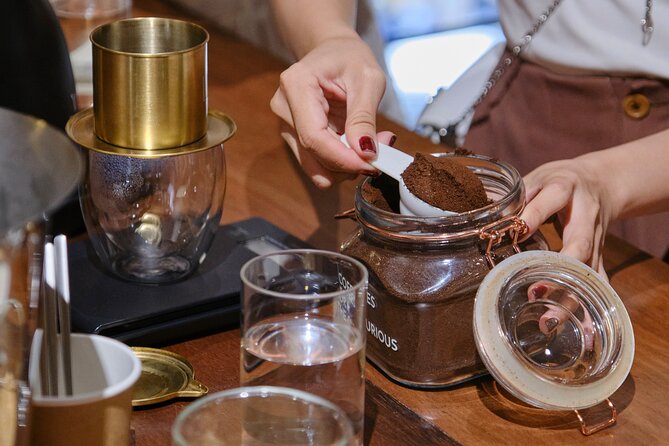 Decadent Vietnamese “Egg Coffee” Workshop in Hồ Chí Minh City - Making egg coffee in central Saigon