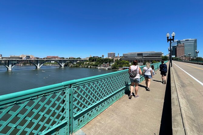 Downtown Knoxville Hidden Tour w/ Ice Cream, Coffee & Tennessee River Gems - Crossing the Tennessee River by bridge