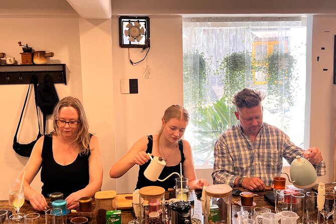 Drip Craft Coffee Workshop-Discover 4 Famous Types of Viet Coffee - Preparing egg coffee with a soft, sweet topping