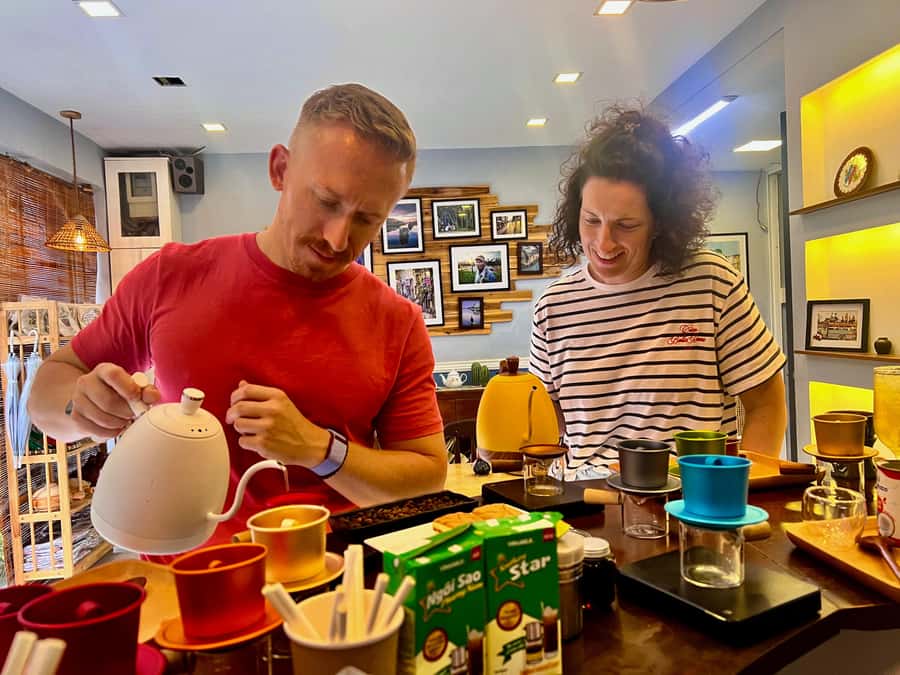 Egg coffee & Course on 4 traditional types of Viet coffee - Why the Barista Makes a Difference