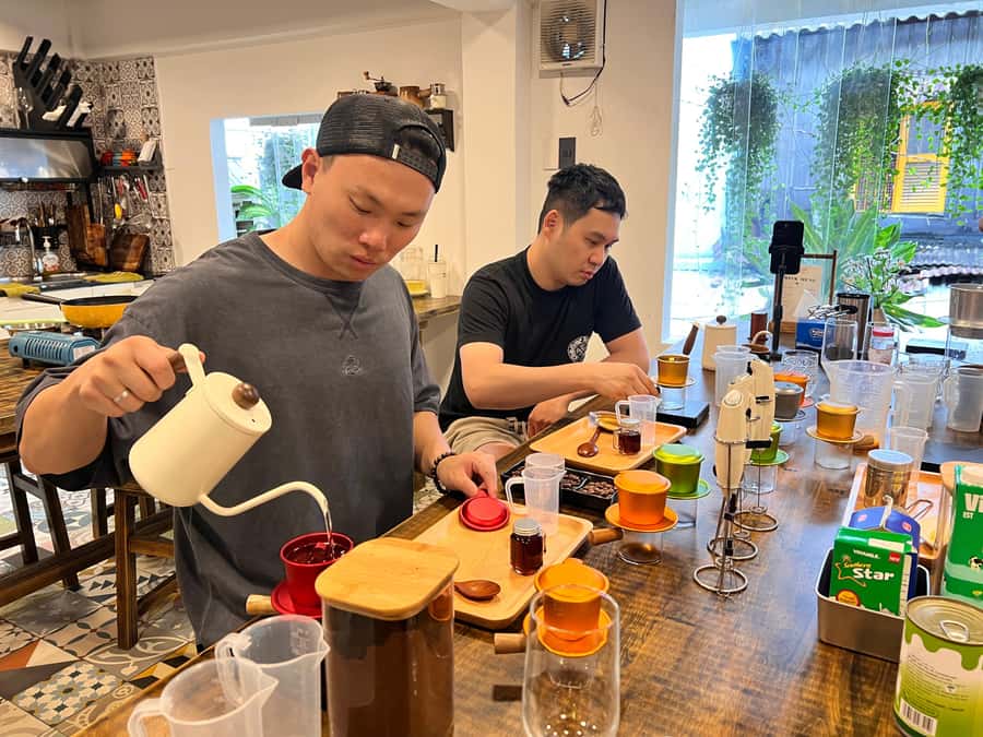 Egg coffee & Course on 4 traditional types of Viet coffee - The Caffeine Question