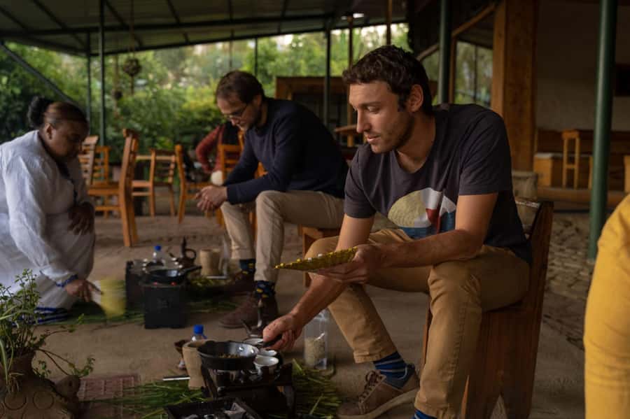 Ethiopia coffee cupping class/Ethiopian food injera making - Your guide can shape the wider day