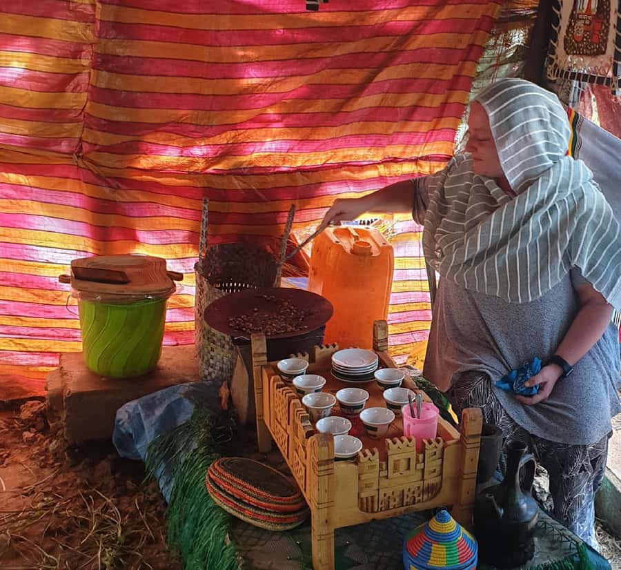 Ethiopian Culinary Tour - Market, Coffee Ceremony and More - Walking through Merkato’s spice market