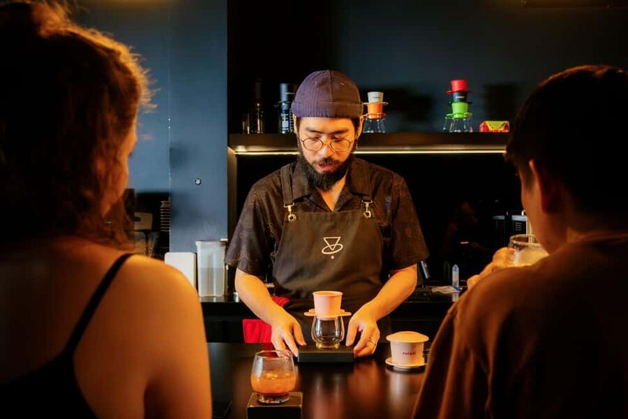 From Egg Coffee to Street Brews: Hanoi Walking Tour - Refined and the careful art of the phin