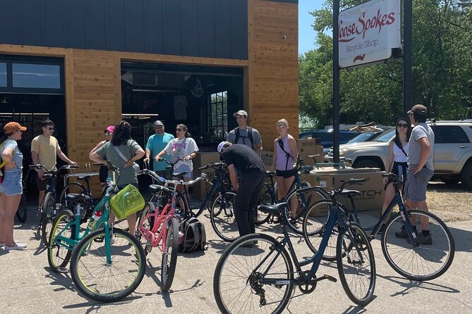 Grand Haven Morning Guided Bike & Coffee Tour - 3 Hours - Side Bar Artisan Coffee, Odd Side Ales, and lunch planning