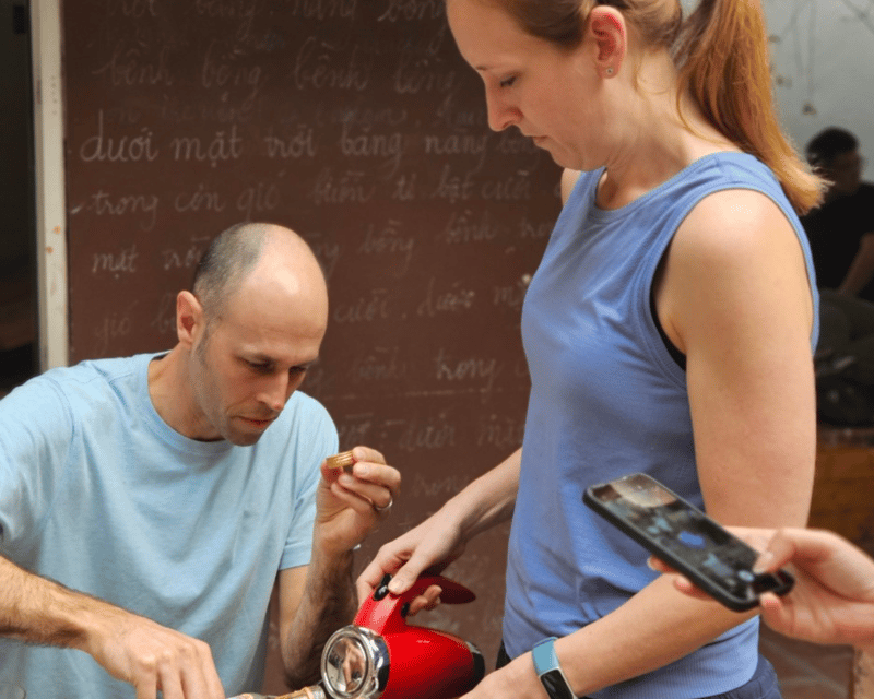 Hanoi Artisan Coffee Making Class with Train Street - Starting at 65 Railway Coffee in Dong Da
