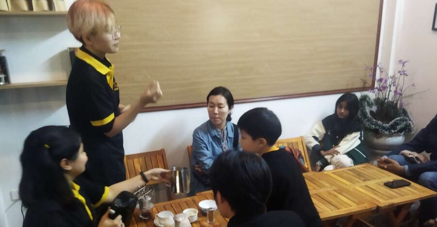 Hanoi Egg Coffee Class - What happens during the coffee lesson