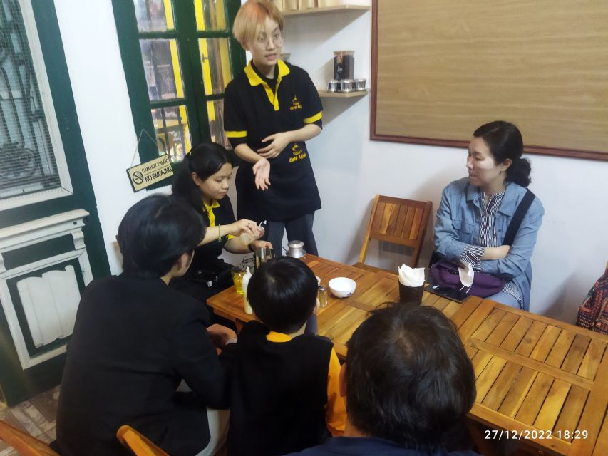 Hanoi Egg Coffee Class - Making egg, salt, and coconut coffee