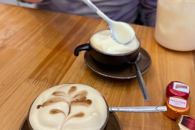 Hanoi Egg Coffee & Coconut Coffee Making Class with Free Banh Mi - Meeting at 8 Gia Ngư Street
