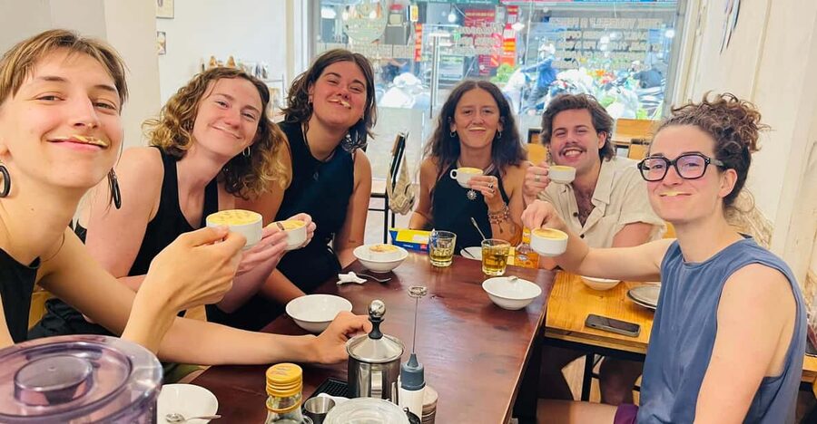 Hanoi: Hanoi Egg Coffee Class learning 5 coffees and stories - Making the famous Hanoi egg coffee