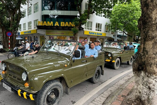 Hanoi Jeep Night Street Foodie Tour, Train Street and Egg Coffee - Food, drinks, and dietary expectations