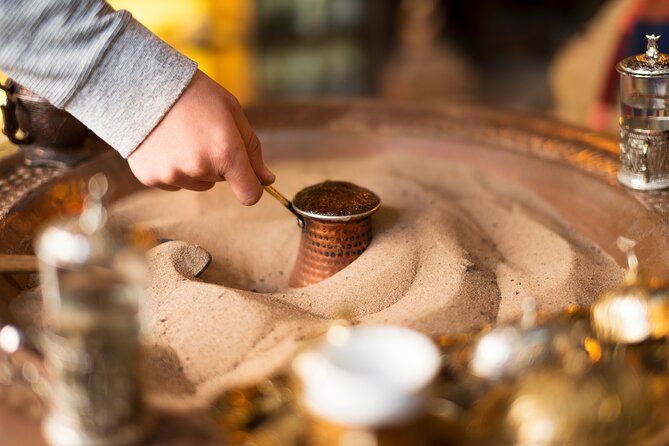 Istanbul Sand Brewed Turkish Coffee Workshop in Old Town - What happens during the 30-minute session