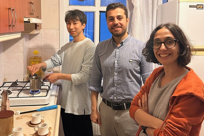 Istanbul Turkish Coffee Cooking and Tasting with Locals at Home - Tasting Coffee With Turkish Delights