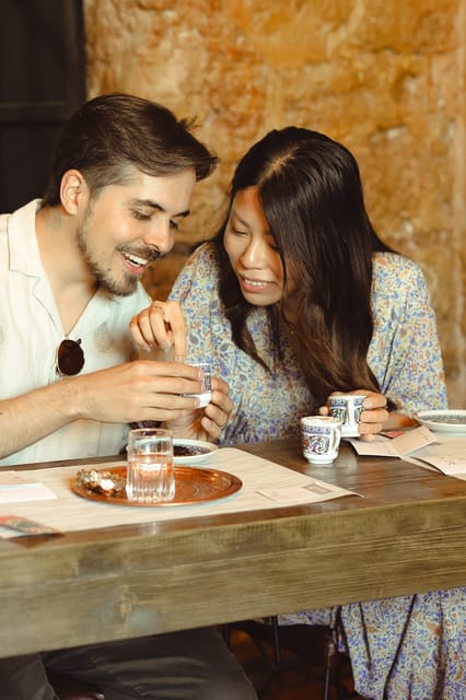 Istanbul: Turkish Coffee Making and Fortune Telling Workshop - Grinding beans and using the cezve