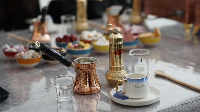 Istanbul: Turkish Coffee Making on Sand & Fortune Telling - Learning the story behind Turkish coffee
