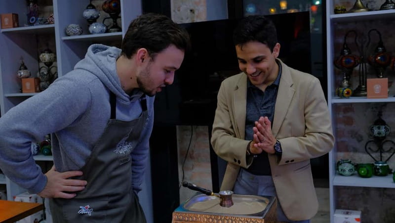 Istanbul: Turkish Coffee Making on Sand & Fortune Telling - Who will enjoy this most?