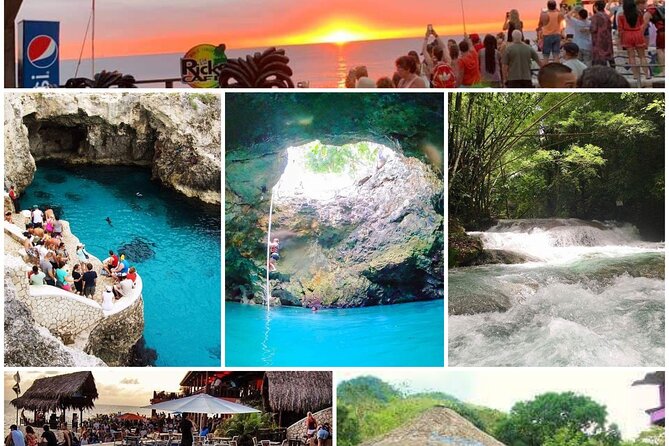 Mayfield Falls, Blue Hole & Rick's Café Tours/Weed Farm option - How the guides shape the day