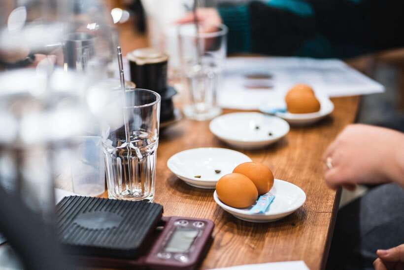 NYNA Coffee Culture- Egg Coffee/Salted Coffee/Coconut Coffee - Meeting the barista at NYNA Coffee