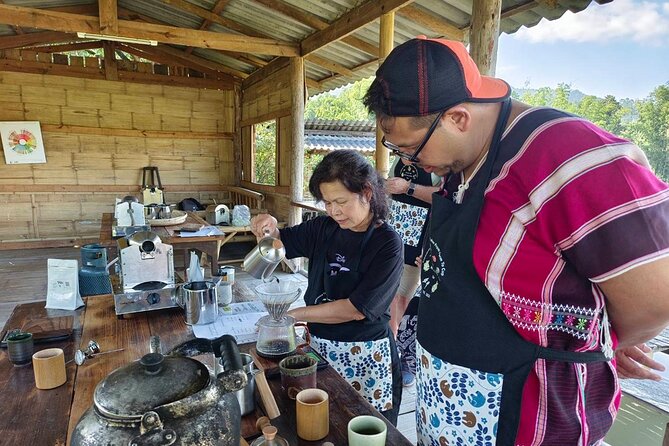 Off the Map Chiang Mai Jungle Coffee Trek Roast and Brew - A Karen-style vegetarian lunch