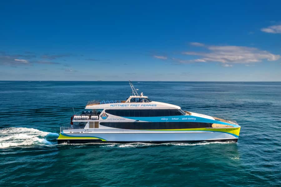 Perth: Rottnest Island Ferry, Bike, Coffee & Lobster Roll - Beaches, bays, and the freedom to stop