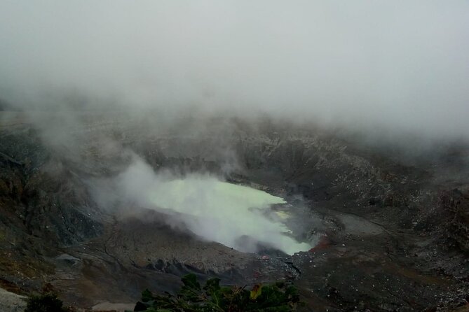 Poas Volcano + Coffee tour + Waterfall tour day from San Jose - Poás Volcano and its mile-wide crater