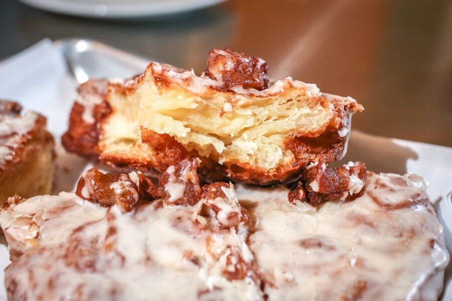 Portland: Downtown Coffee & Donut Tour - Coffee from the tap at a local café