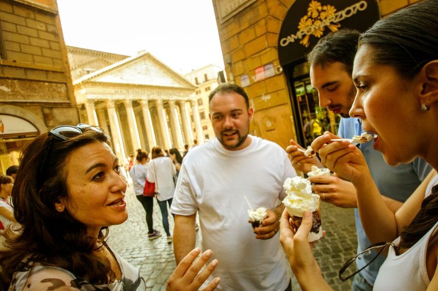 Rome: Espresso, Gelato and Tiramisù Tasting Tour - The tiramisù stop in Campo Marzio