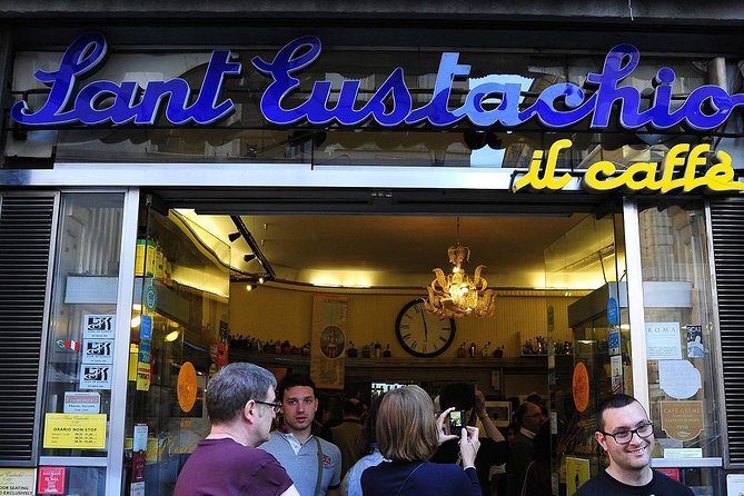 Rome Pantheon: Award Winning Gelato Tiramisu & Espresso Food Tour - Via del Governo Vecchio and the tiramisu finish