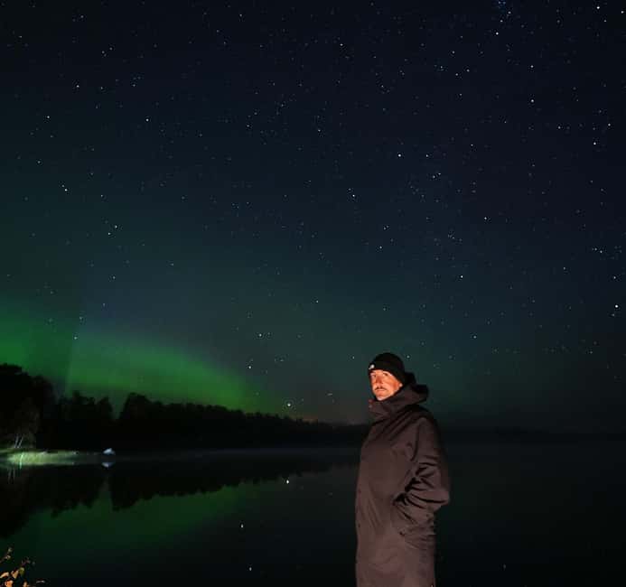 Rovaniemi: Coffee under Northern Lights & Professional Photo - Learning what Bz and solar wind mean